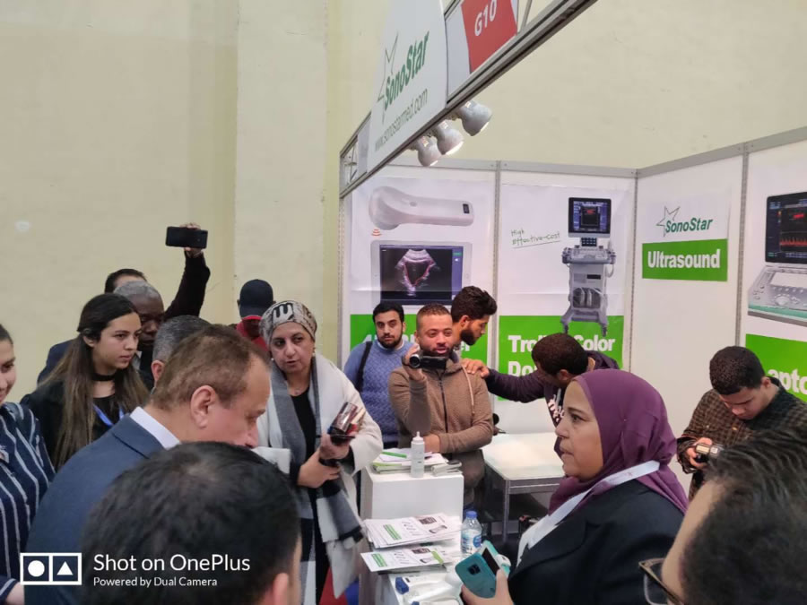 Sonostar another big success in 12th Egypt Medica!