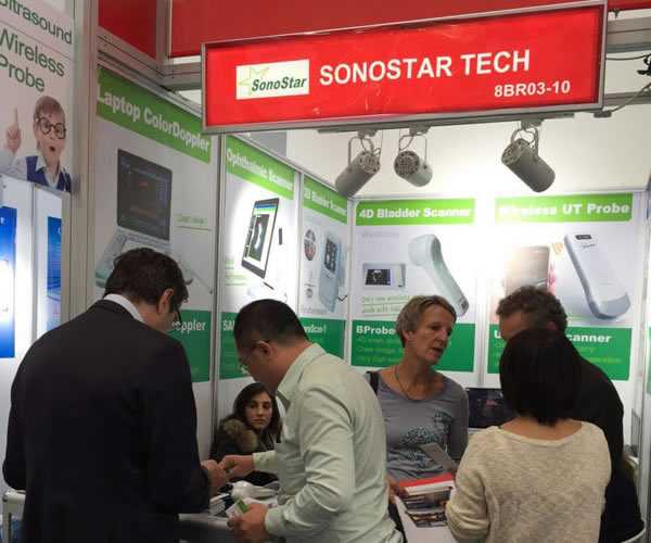 Sonostar made great success at 2015 Medica Expo in Dusseldorf Germany