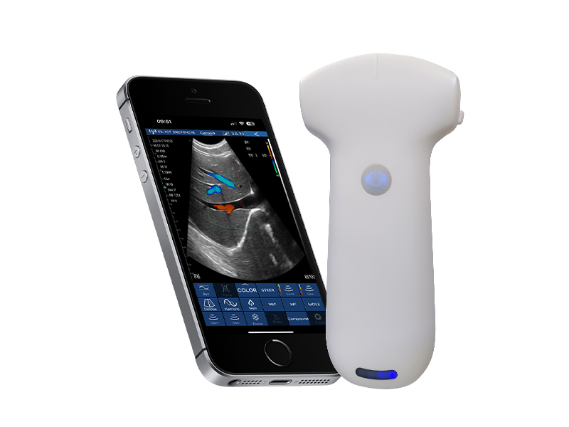 8C convex palm doppler ultrasound